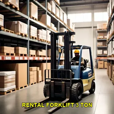 rental forklift 3 ton